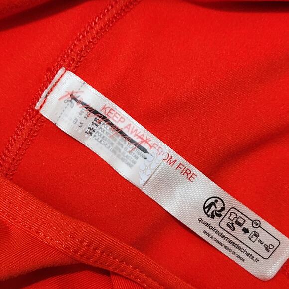 Free People Fiery Red Jumpsuit - Picture 8 of 10